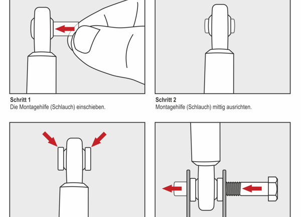 Gebrauchsanweisung Montageanleitung