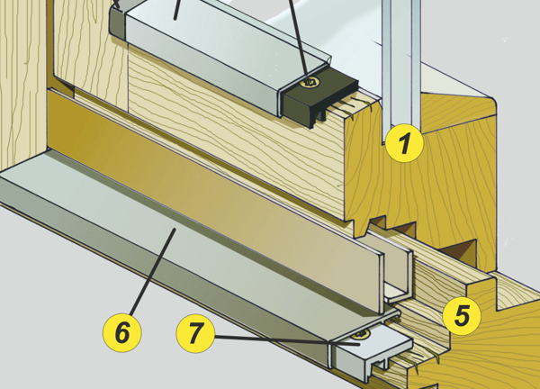 Darstellung Fensterschutzsystem Darstellung Fensterschutzsystem